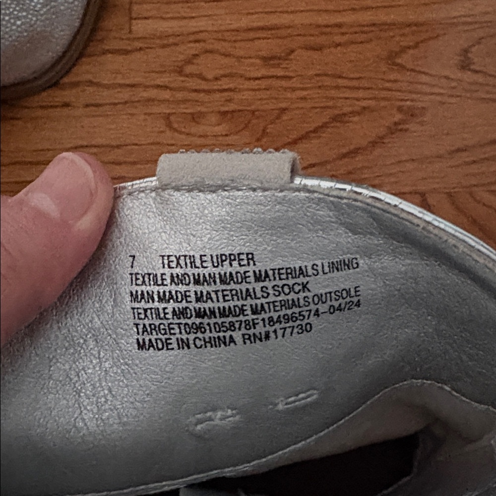 Universal Thread silver rhinestone cowboy boots s… - image 7